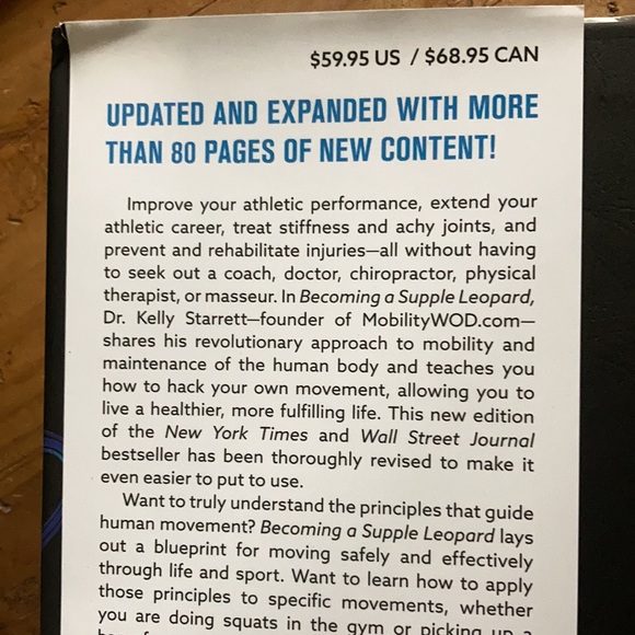 Becoming a supple leopard- ultimate guide to resolve pain, injury & performance - Picture 2 of 2